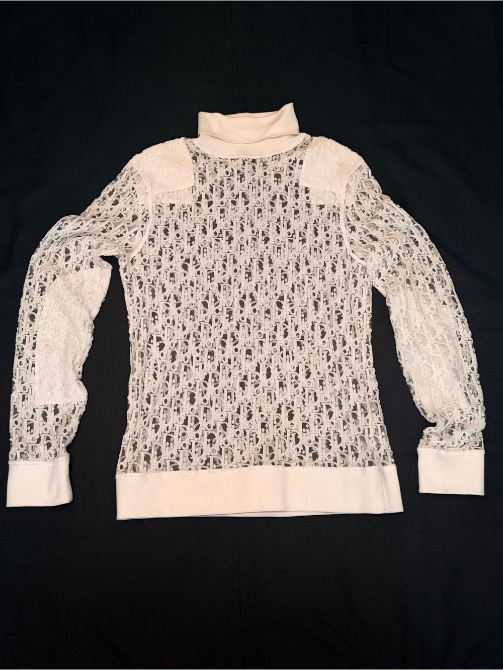 DIOR Oblique Jacquard Turtleneck